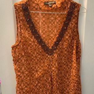 EUC Tommy Bahama V Neck Tank Top